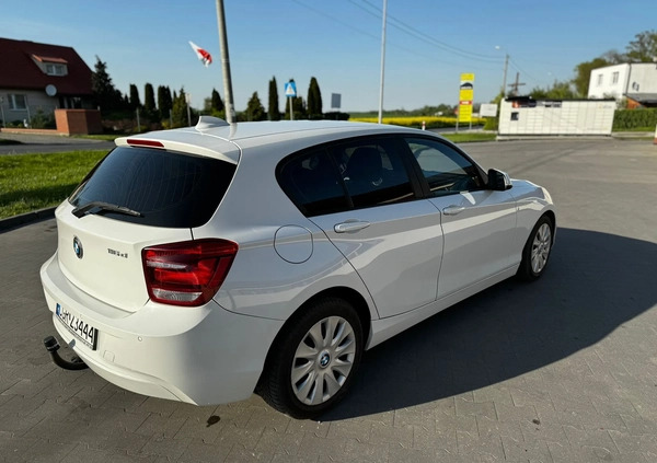 BMW Seria 1 cena 29500 przebieg: 204500, rok produkcji 2012 z Wąbrzeźno małe 154